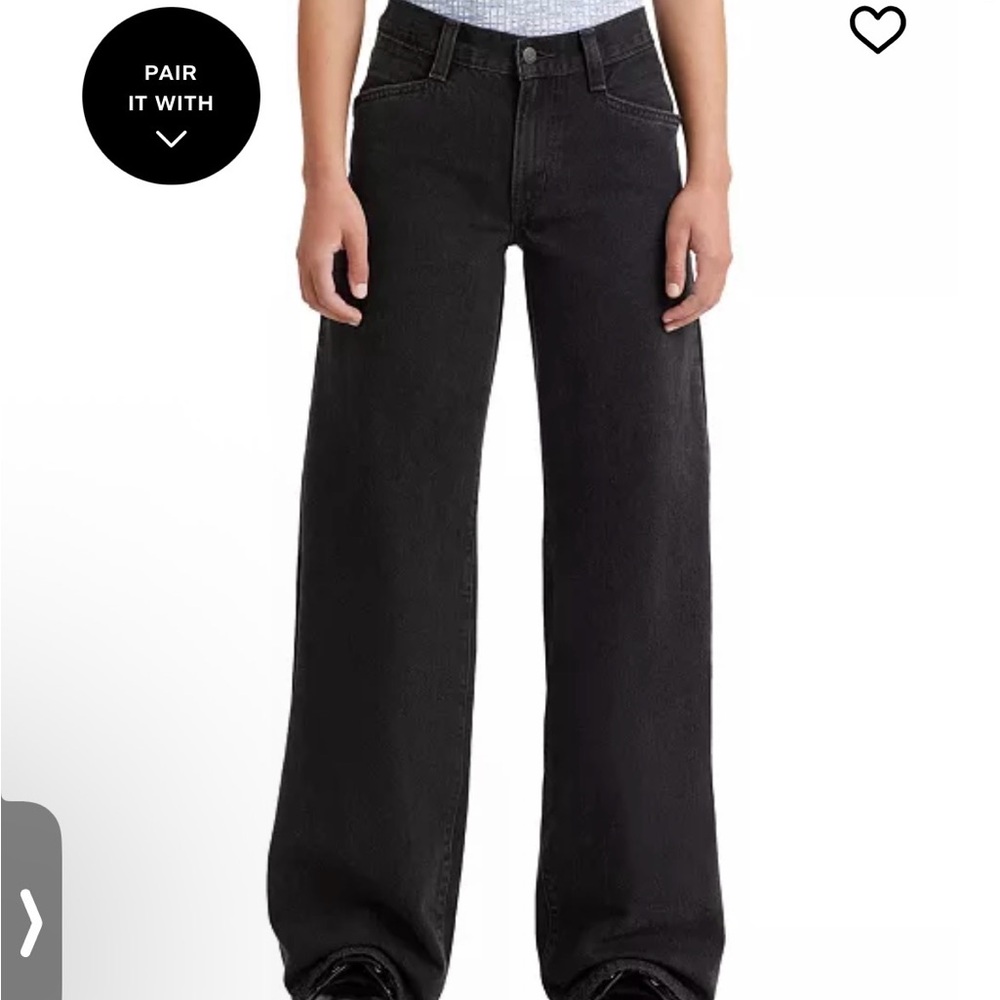 Women's '94 Baggy Wide-Leg Relaxed-Fit Denim Jeans